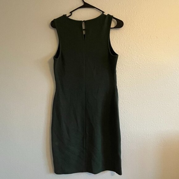 Saturday Sunday Anthropologie Green Sleeveless Bodycon Mini Dress Size Small - Picture 8 of 10